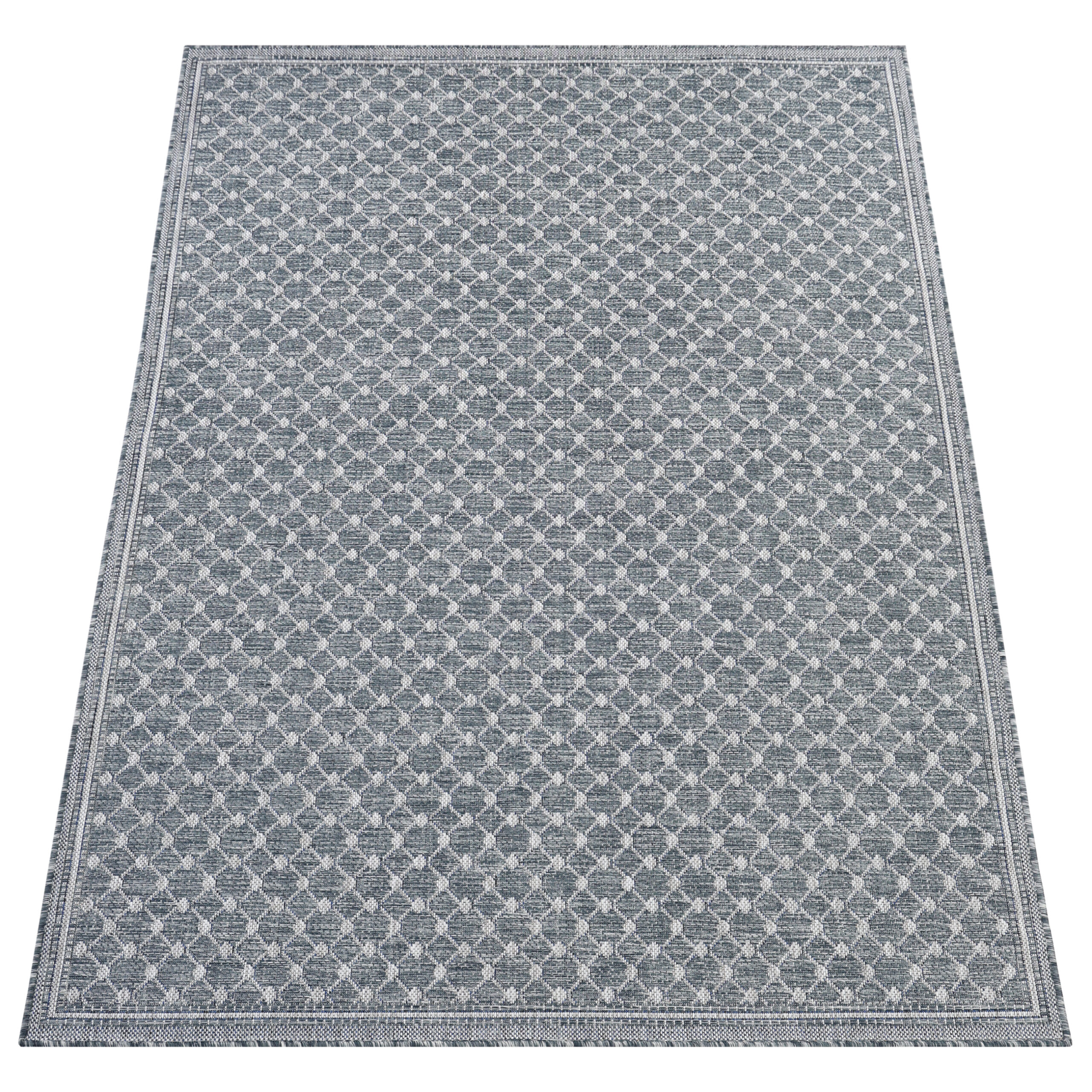 Buitentapijt Melissa Blauw Ruiten