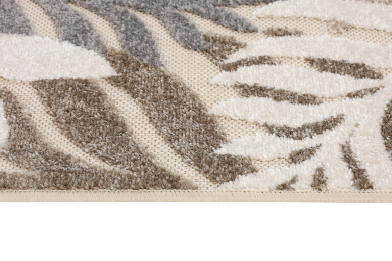 Buitentapijt Patio Beige Bladeren