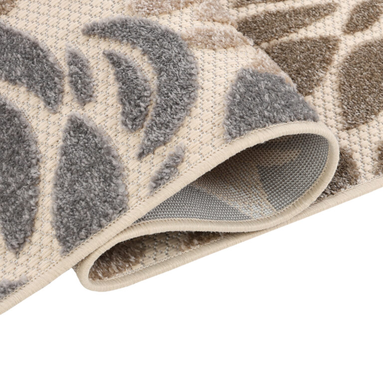 Buitenkleed Patio Beige Bloemen