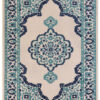 Buitenkleed Patio Blauw Rozet