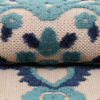 Buitenkleed Patio Blauw Rozet