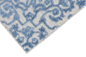 Buitenkleed Patio Blauw Ornamenten