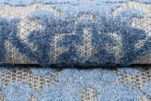 Buitenkleed Patio Blauw Ornamenten