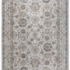 Vloerkleed Dubai Beige Bloemenmotief Antislip