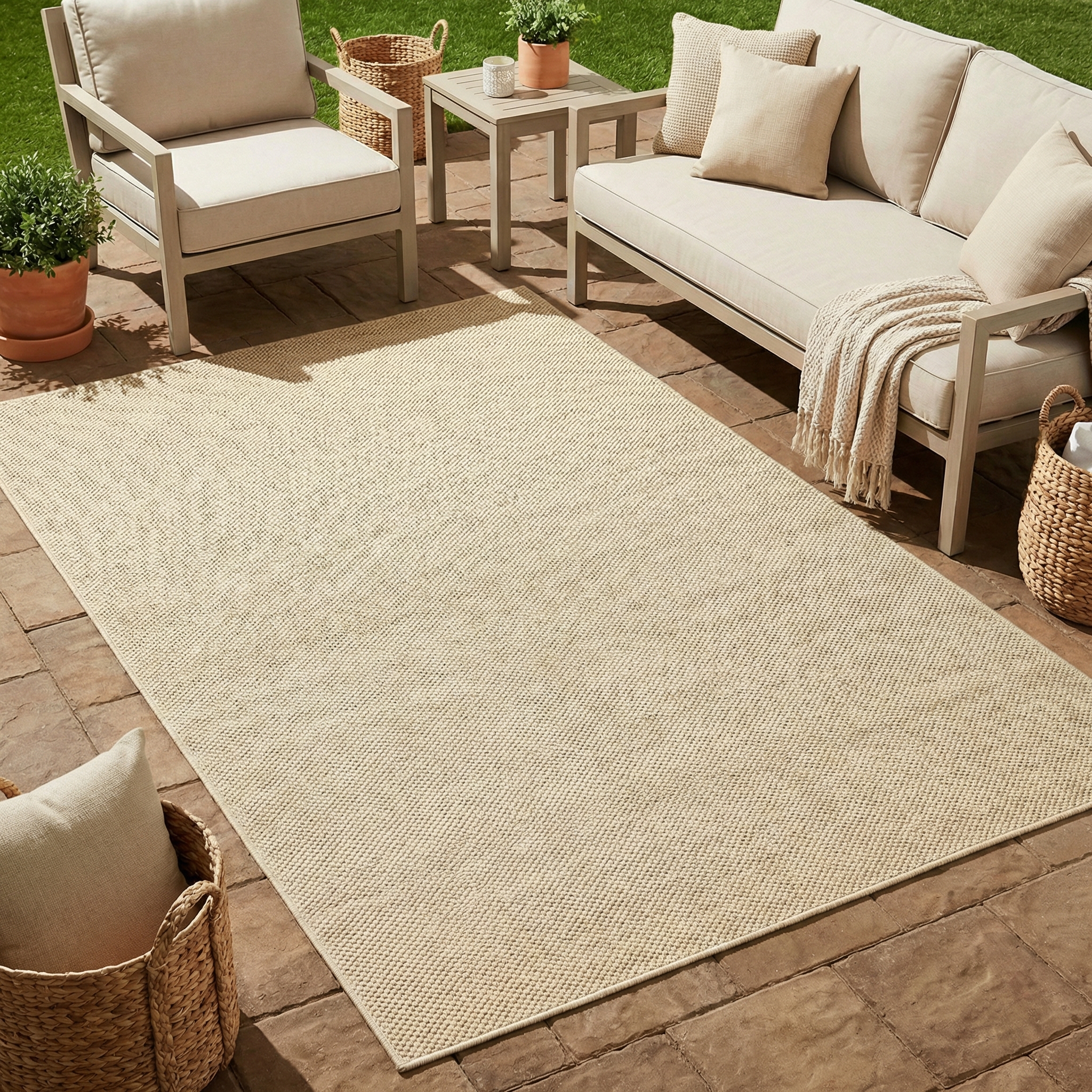 Buitenkleed Calma Beige