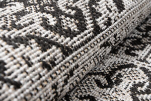 Loper Melissa Grijs Zwart Mozaïek Indoor Outdoor