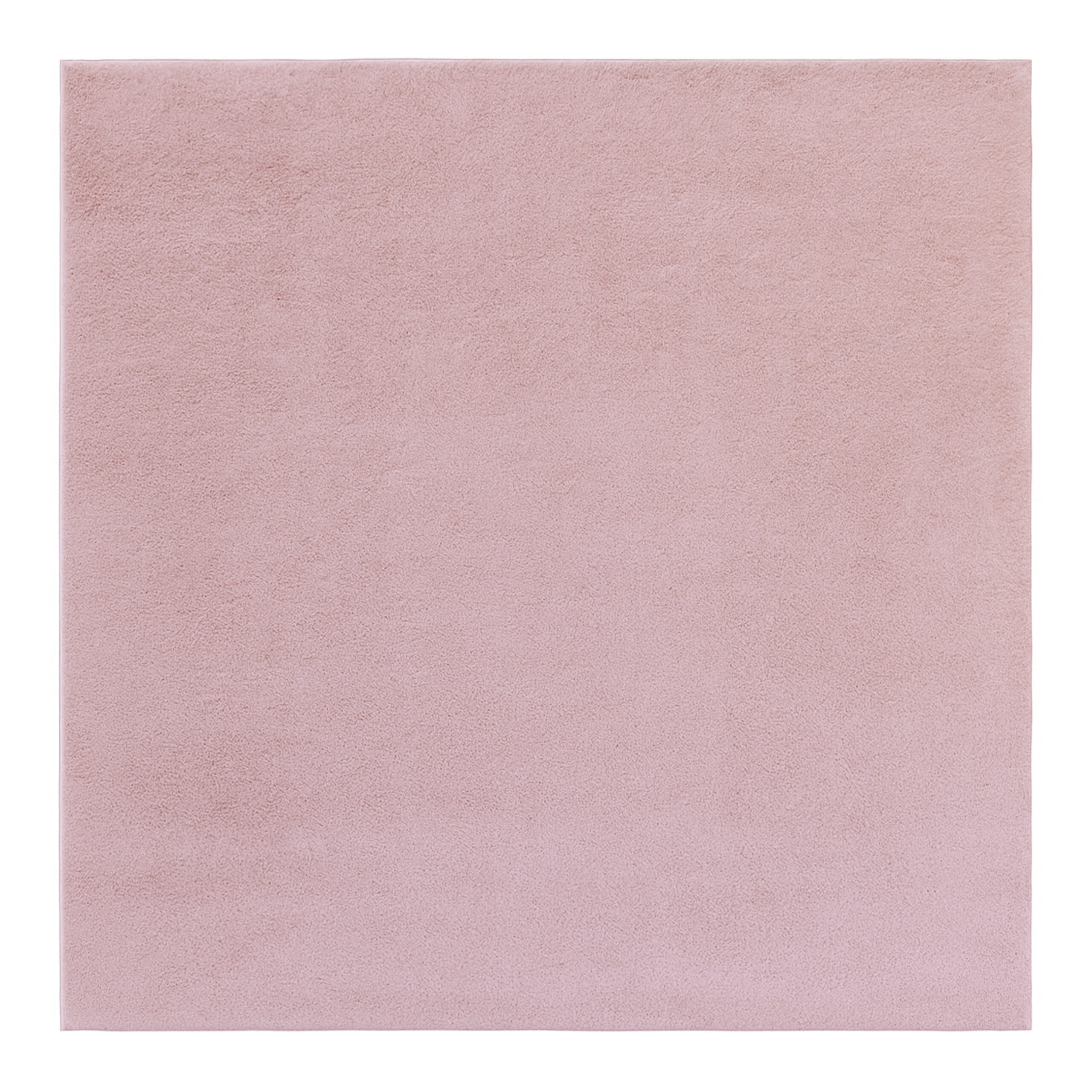 Vloerkleed Lumi Vierkant Roze Antislip