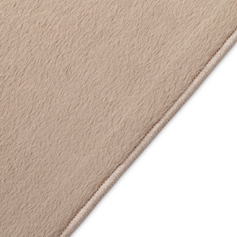 Vloerkleed Lumi Vierkant Bruin Antislip