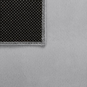 Vloerkleed Lumi Vierkant Lichtgrijs Antislip