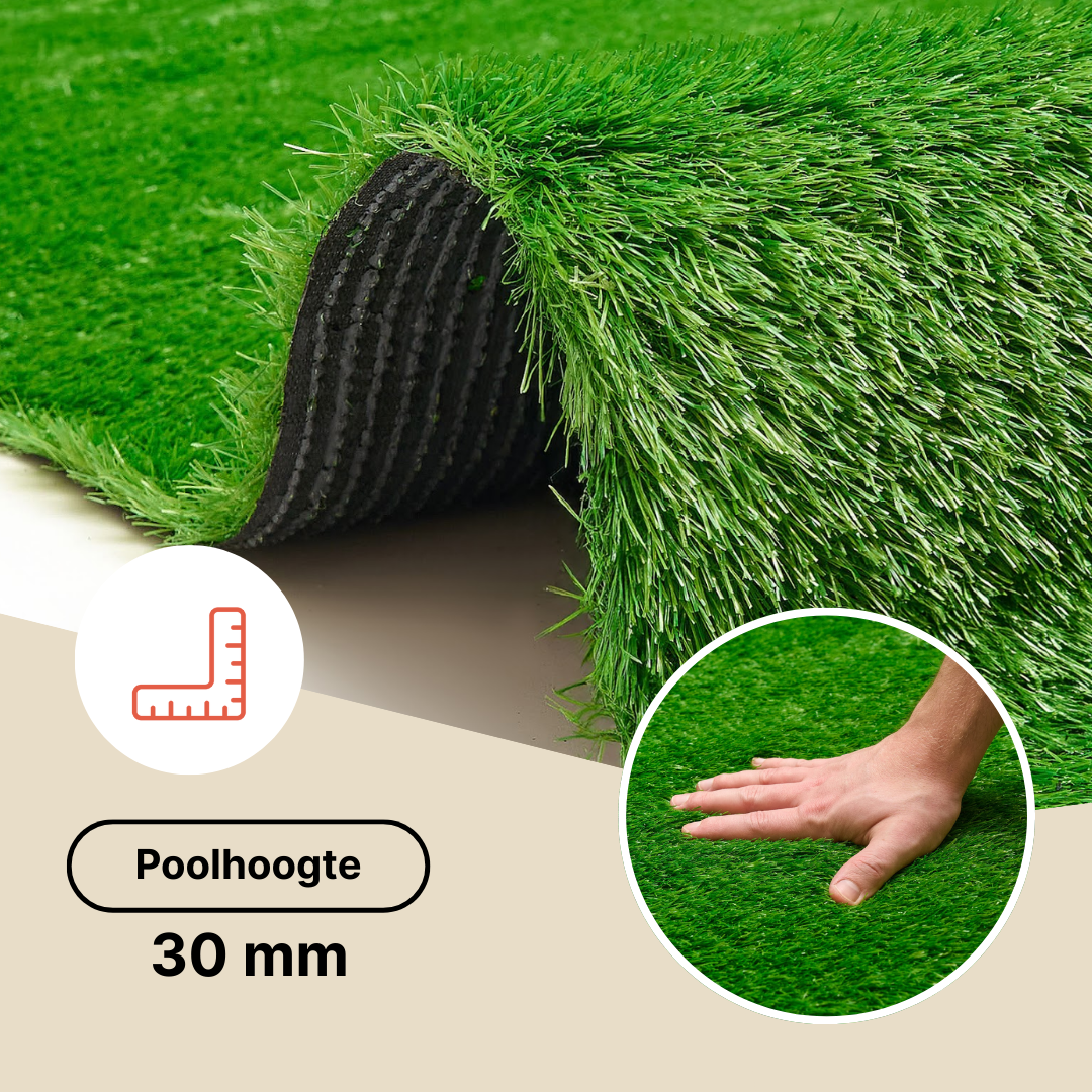 Kunstgras Taifo Groen 30 mm