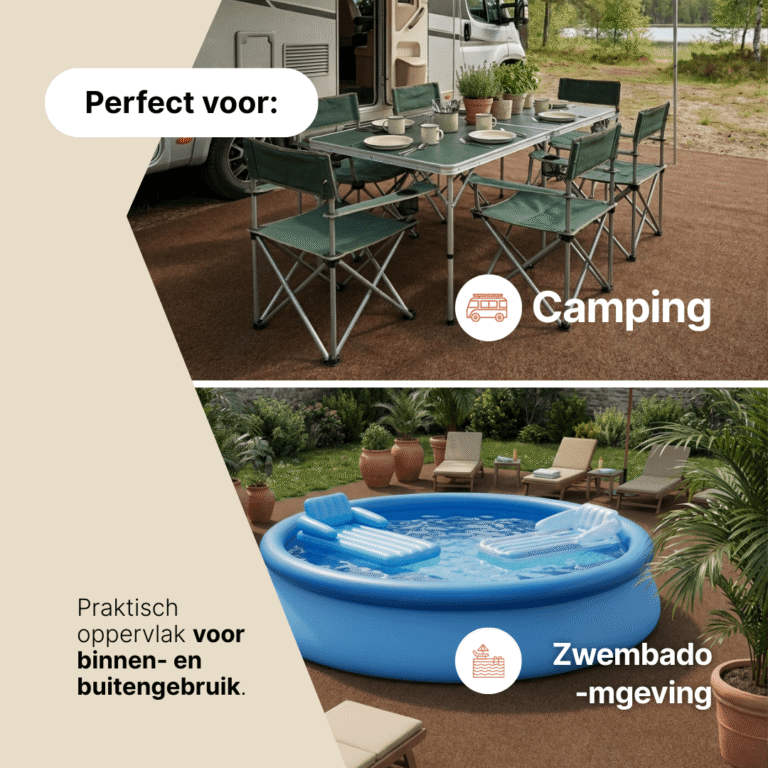 Kunstgras Pemba Bruin 4 mm