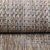 Tapijt Melissa Rond Bruin Frame Indoor Outdoor