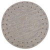 Tapijt Melissa Rond Bruin Frame Indoor Outdoor