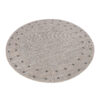 Tapijt Melissa Rond Bruin Frame Indoor Outdoor