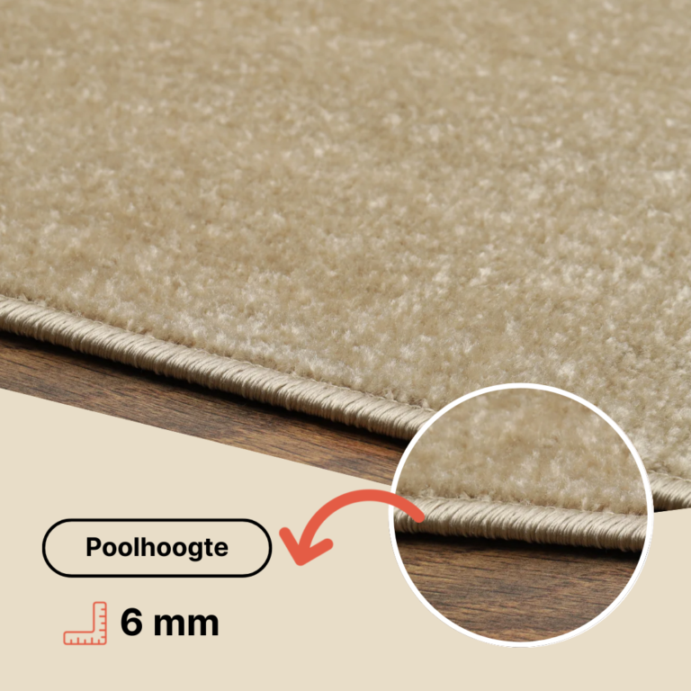 Vloerkleed Mono Vierkant Indoor Outdoor Groen