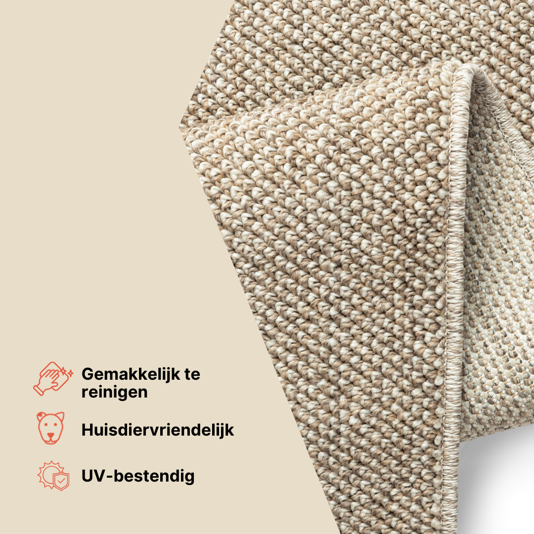 Buitenkleed Calma Beige