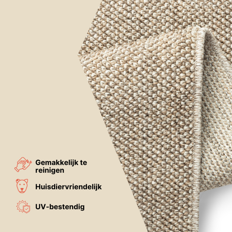 Buitenkleed Calma Crème