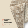Buitenkleed Calma Licht Grijs