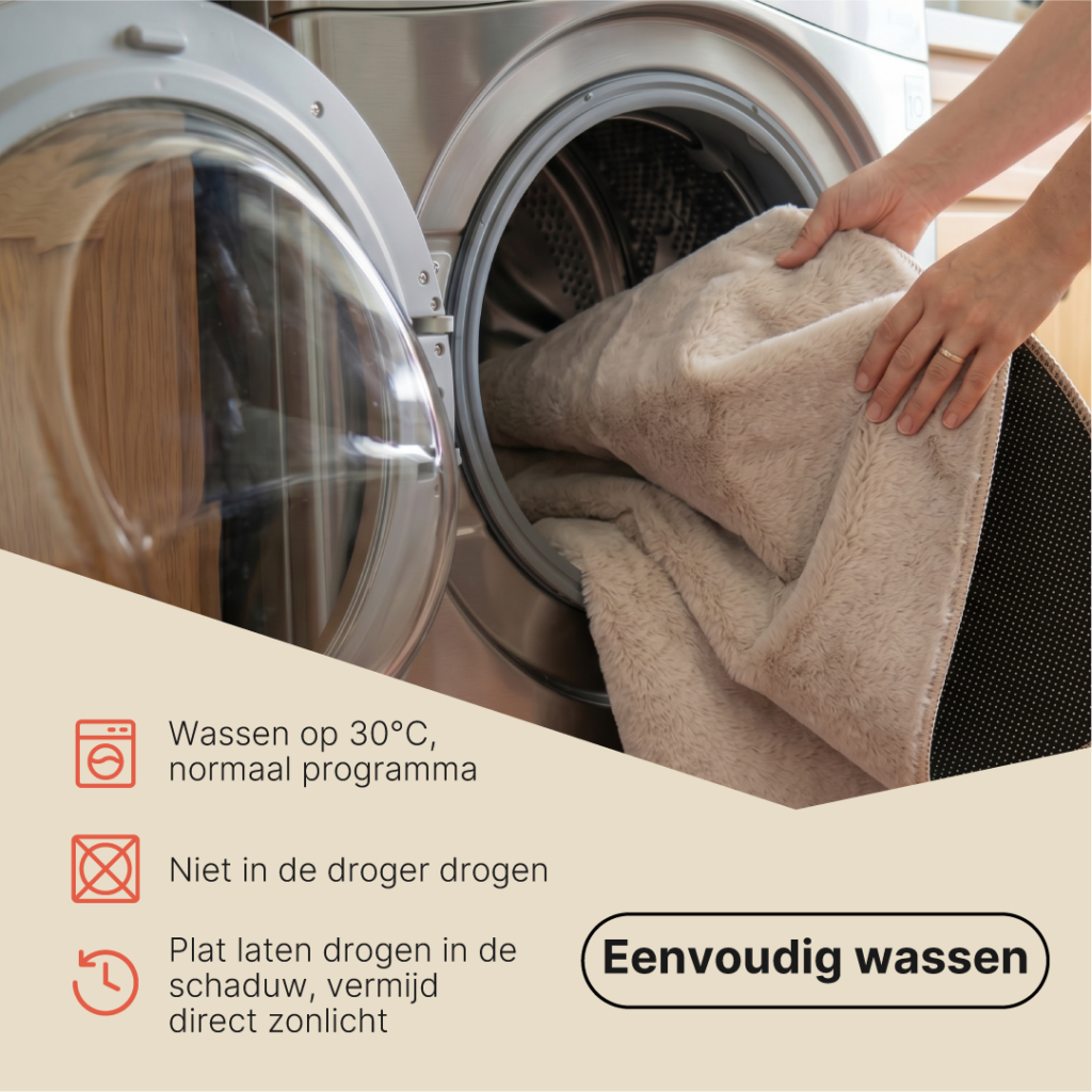 Vloerkleed Lumi Bruin Antislip
