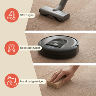 Vloerkleed Lumi Rond Beige Antislip