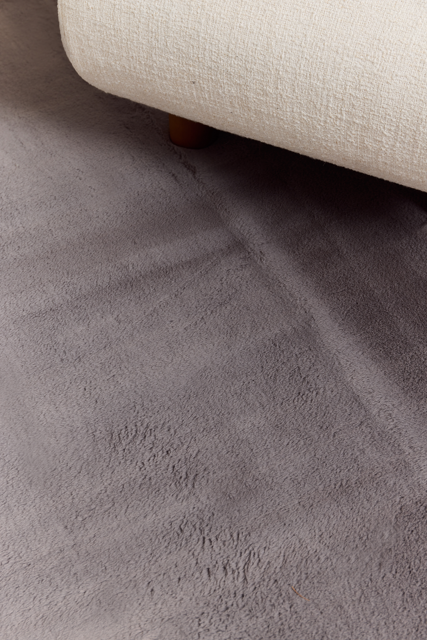 Vloerkleed Lumi Donkergrijs Antislip