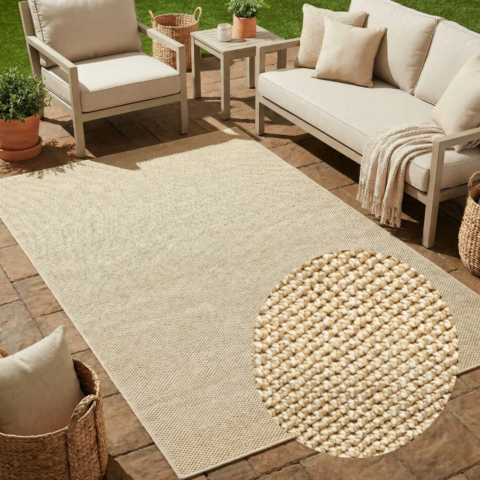 Buitenkleed Calma Beige