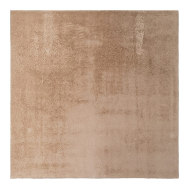 Vloerkleed Lumi Vierkant Beige Antislip