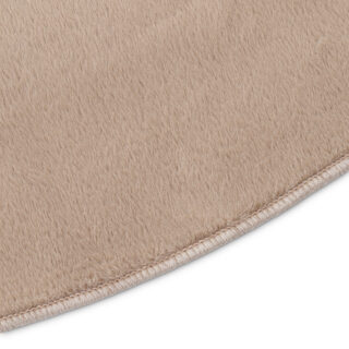 Vloerkleed Lumi Rond Bruin Antislip