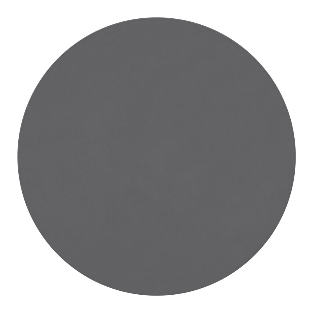Vloerkleed Lumi Rond Donkergrijs Antislip