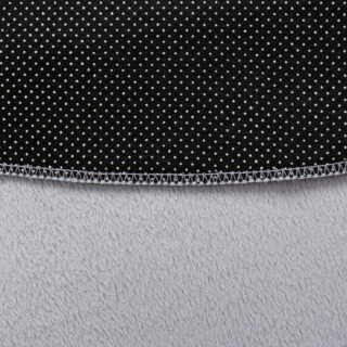 Vloerkleed Lumi Rond Lichtgrijs Antislip