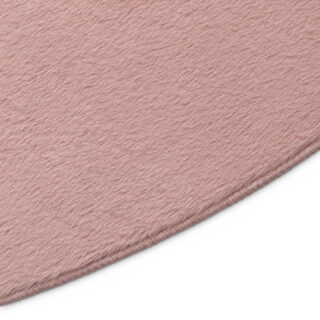 Vloerkleed Lumi Rond Roze Antislip