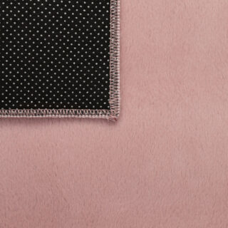 Vloerkleed Lumi Vierkant Roze Antislip