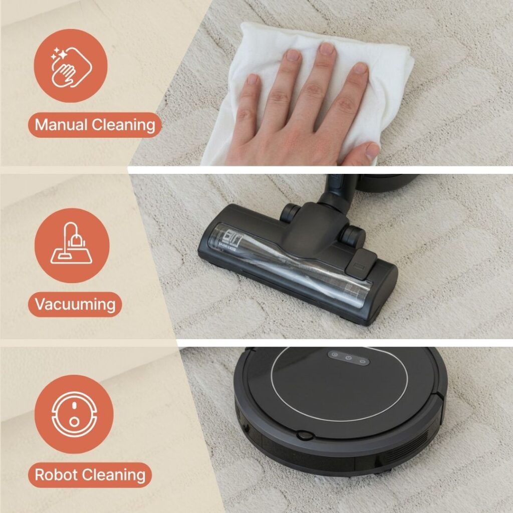Vloerkleed Terra Crème Strepen