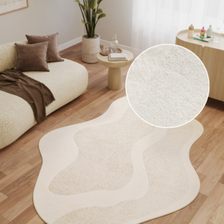 Vloerkleed Terra Crème Onregelmatige Vorm