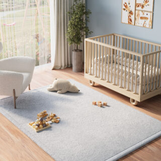 Kinderkleed Fluffin Lichtgrijs