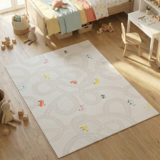Kinderkleed Snooki Pastel Wegen Beige Antislip