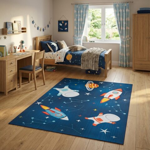 Kinderkleed Snooki Raketten Marineblauw Antislip