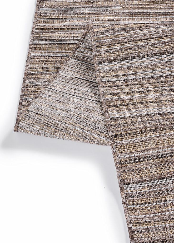Buitenkleed Yucana Beige Grijs Strepen