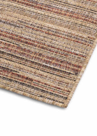 Buitenkleed Yucana Beige Bruin Strepen