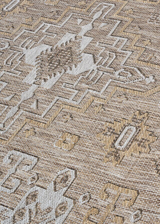 Buitenkleed Yucana Bruin Grijs Vintage