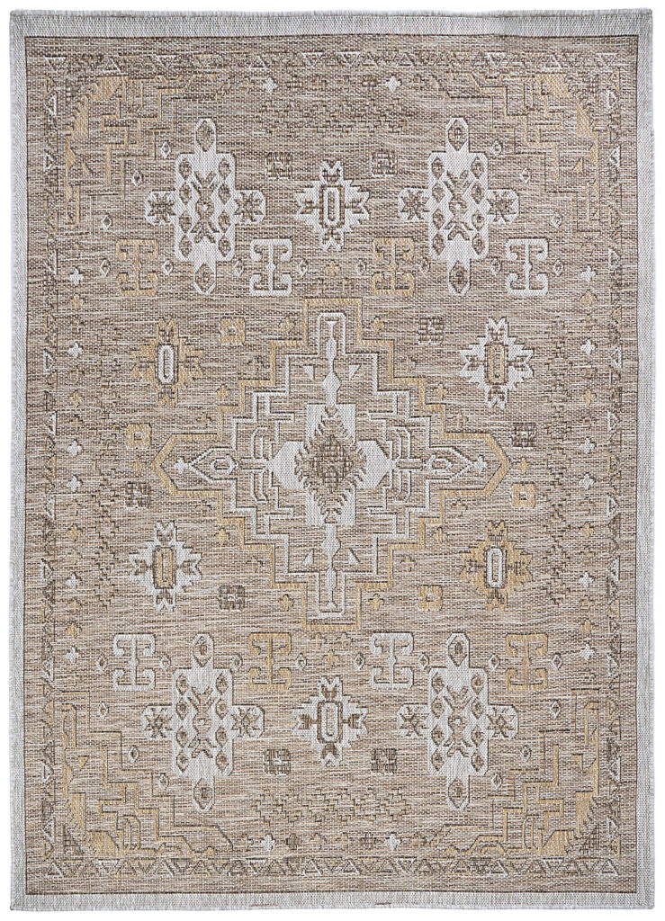Buitenkleed Yucana Bruin Grijs Vintage
