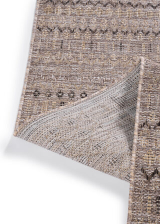 Buitenkleed Yucana Bruin Zigzag