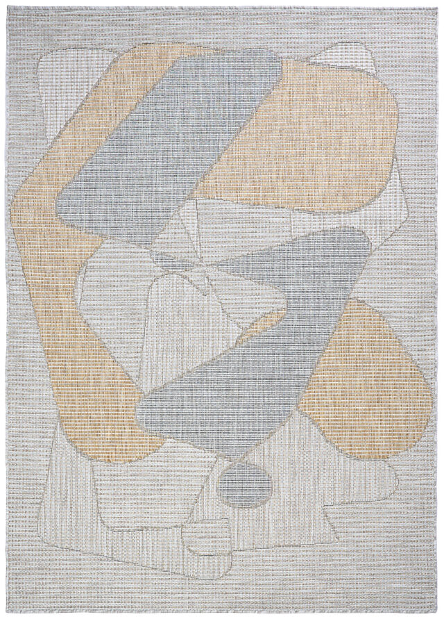 Buitenkleed Yucana Grijs Abstract