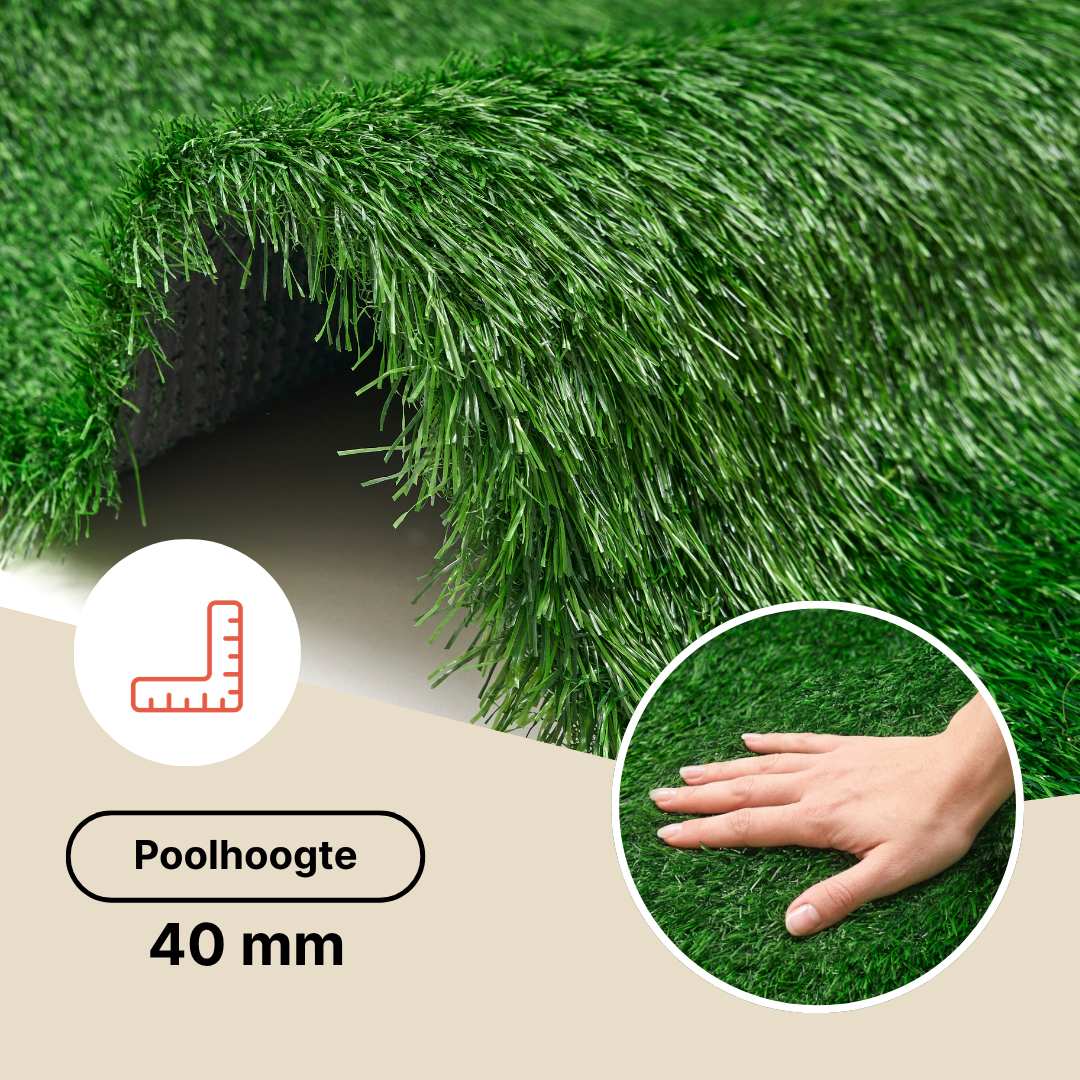 Kunstgras Verde 40mm