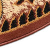 Vloerkleed Atlas Rond Beige Bruin Bloemenmotief