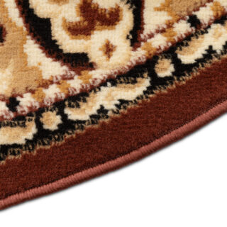 Vloerkleed Atlas Ovaal Klassiek Beige Bruin Ornament