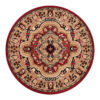 Vloerkleed Atlas Rond Beige Rood Ornament