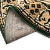 Vloerkleed Atlas Rond Klassiek Beige Groen Ornament