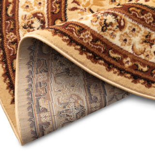 Vloerkleed Atlas Ovaal Lichtbeige Ornament