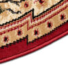 Vloerkleed Atlas Ovaal Klassiek Rood Beige Ornament
